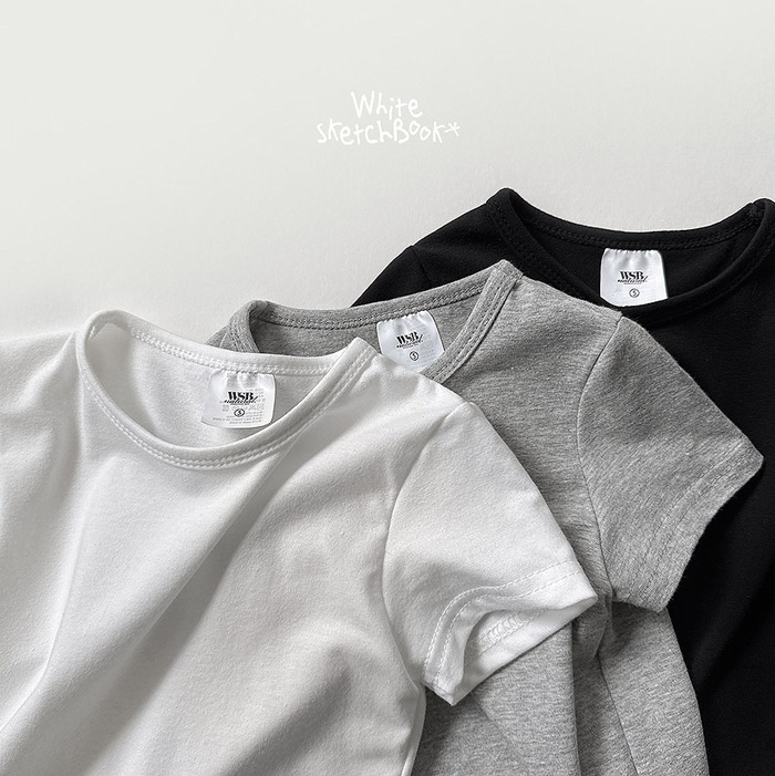 🇰🇷WhiteSketchBook tee
