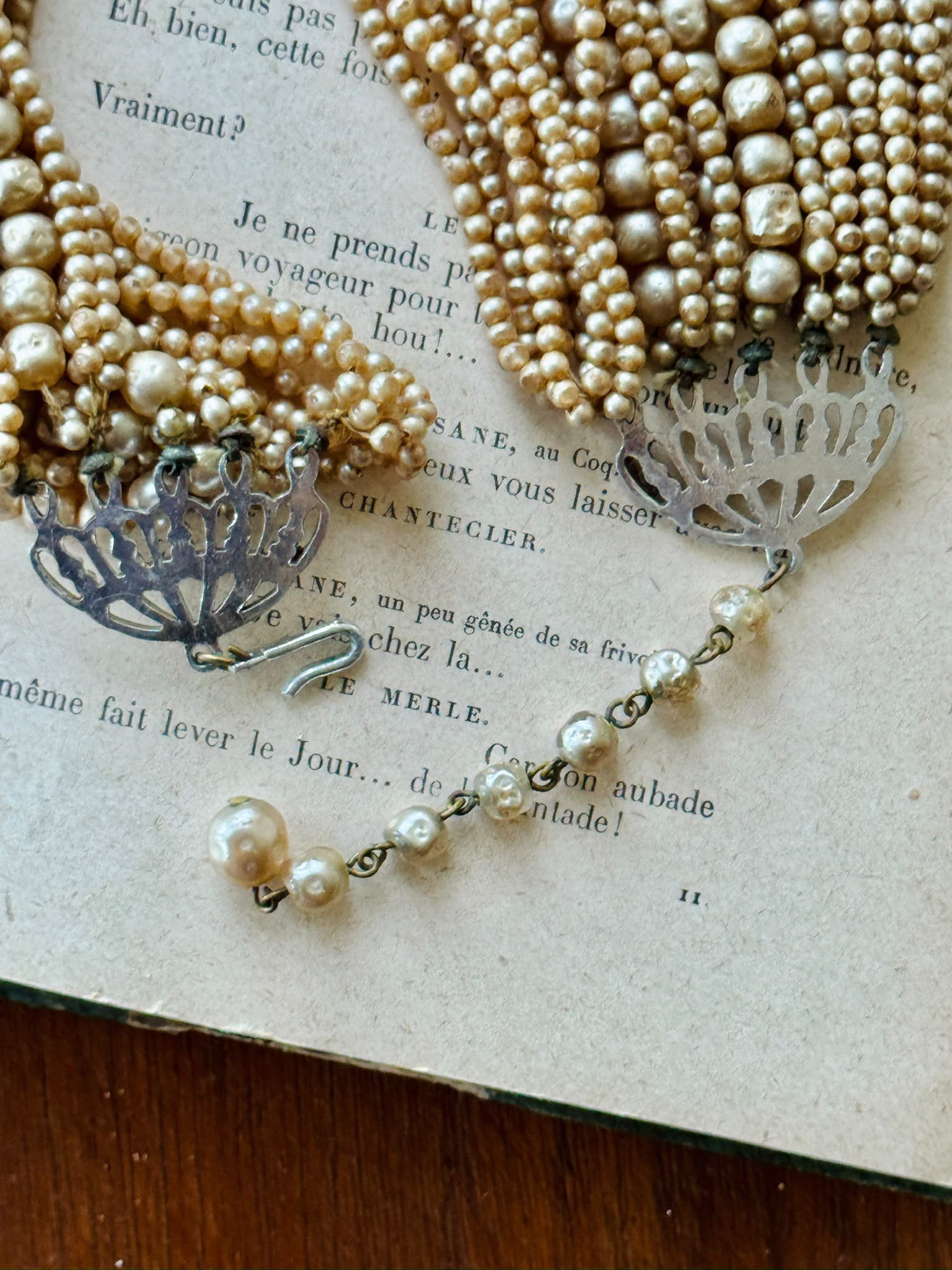 Vintage 1960s Multiple-Row Statement Princess Necklace (MT2648)