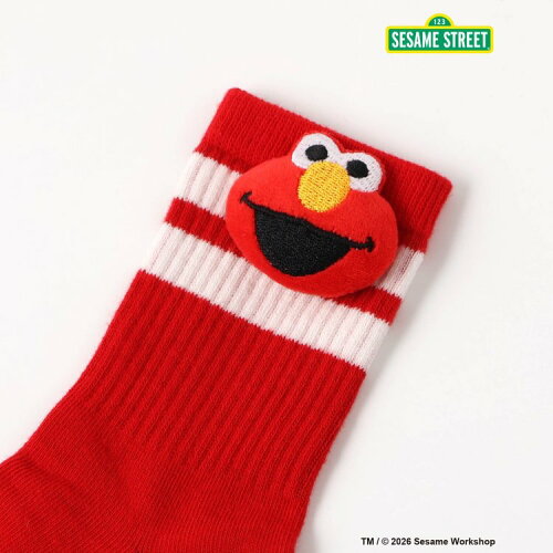 🆕【⭐訂購⭐】🇯🇵日本直送🌀#SesameStreet 3D立體短襪［4款選］🌀[ELED-0165][260618]