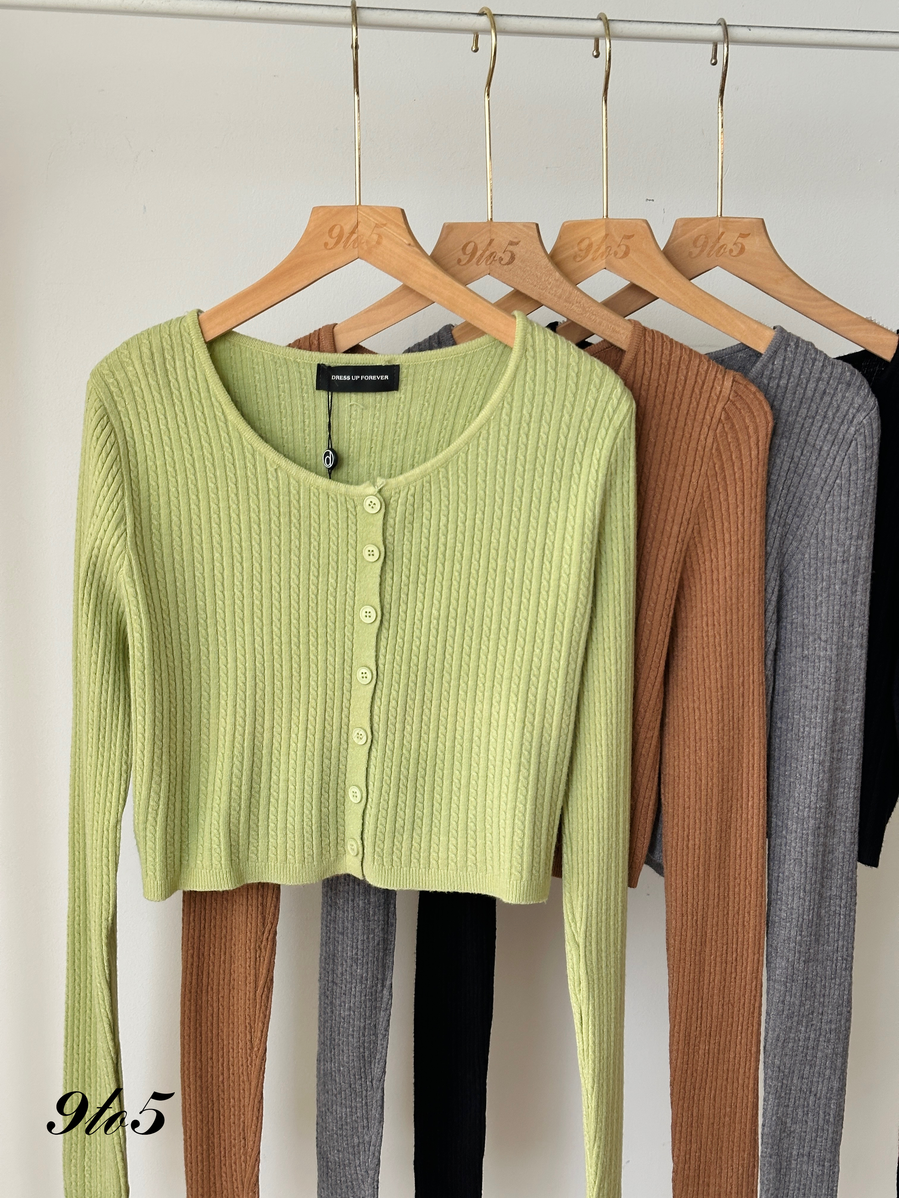 T3898 Long Sleeve Knit Top - 4 Colors