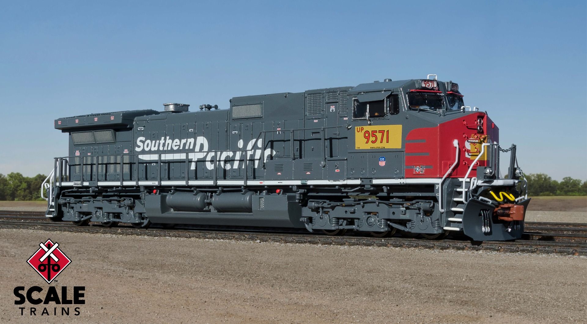 Scaletrains Rivet Counter N Scale GE DASH 9-44CW, Union Pacific/ex-Southern Pacific Speed Lettering Patch