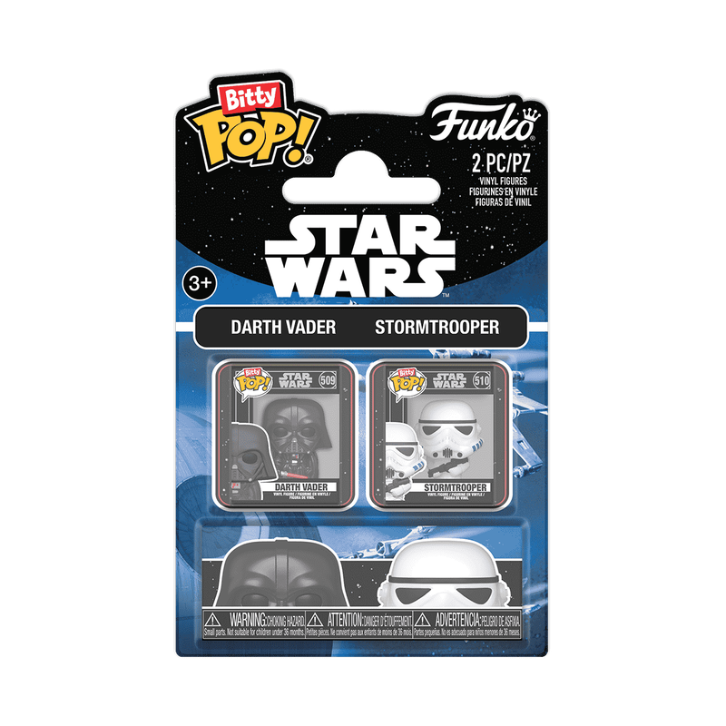 📦訂購 美國代購 Bitty Pop! STAR WARS Darth Vader & Stormtrooper 2-Pack Figure 模型