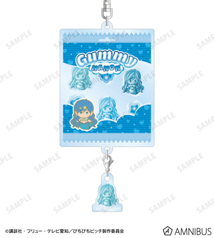 《Pre-Order》軟糖 petit-sserie Acrylic Keychain｜唱K小魚仙 Pichi Pichi Pitch AMNIBUS 商品 (26PP32-P)
