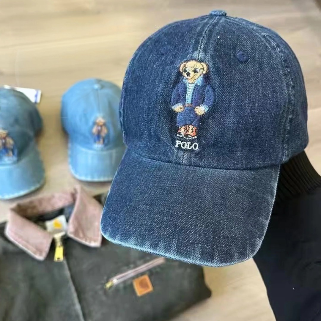 RL POLO 小熊牛仔棒球帽