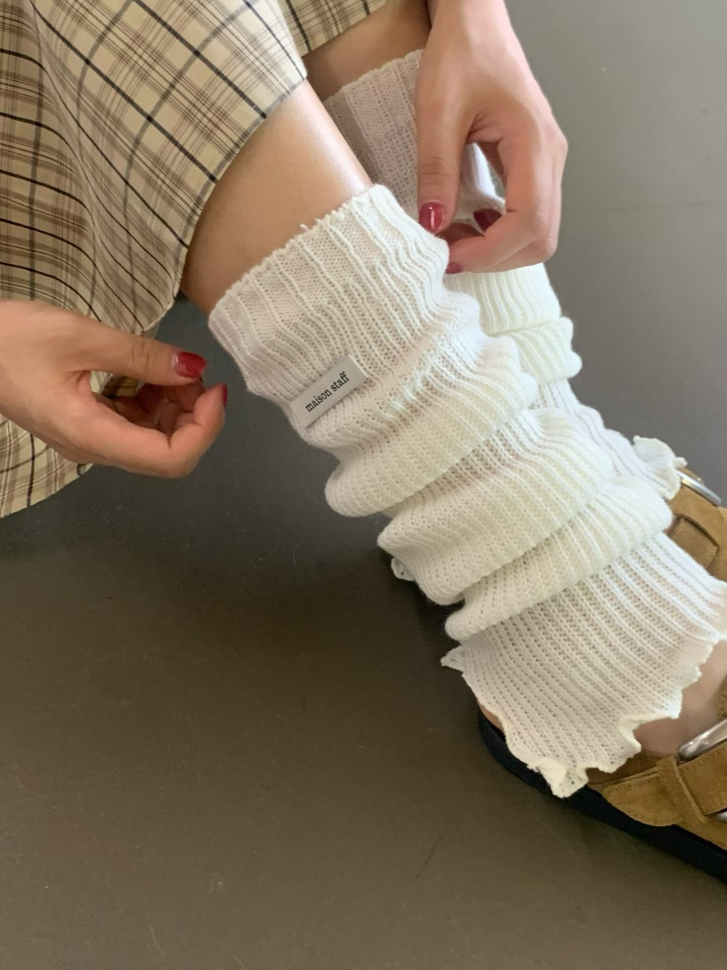(2026FW) MAISONSTAFF  - LEG WARMERS
