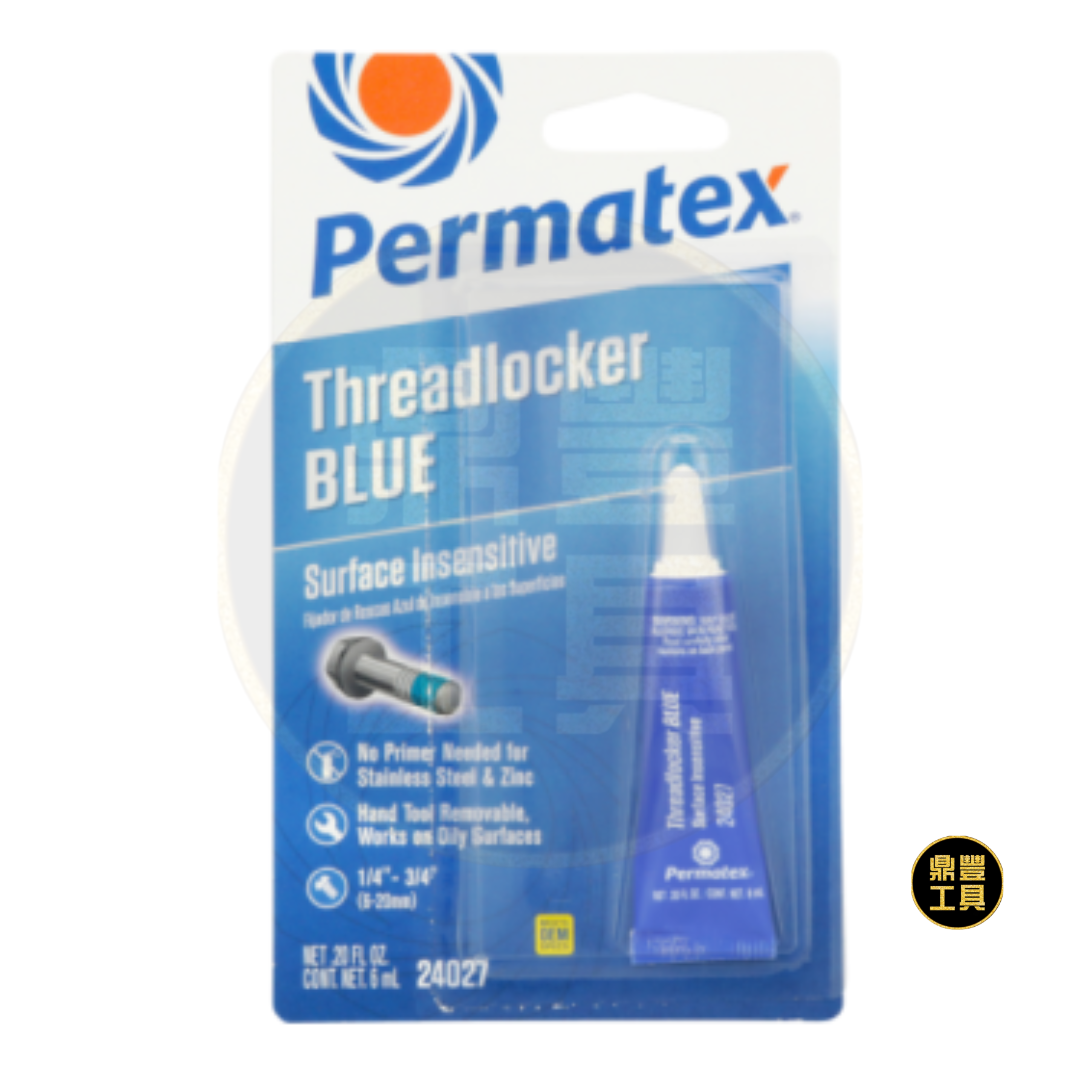 Permatex 太陽牌 多表面藍色螺絲膠 6ml PX 24027