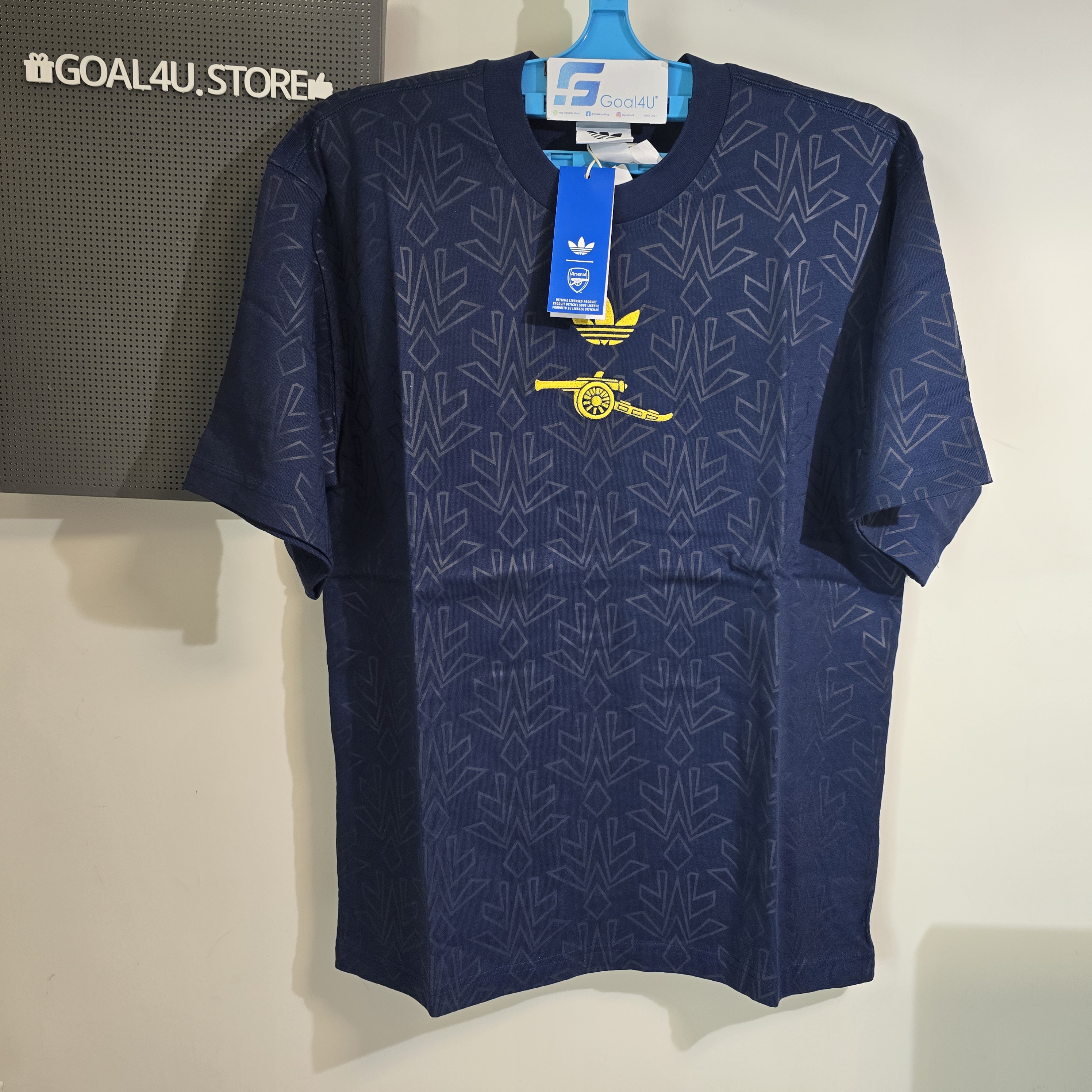 休閒時尚 Adidas Arsenal 阿仙奴 2025-26 Lifestyler T-Shirt JZ4103