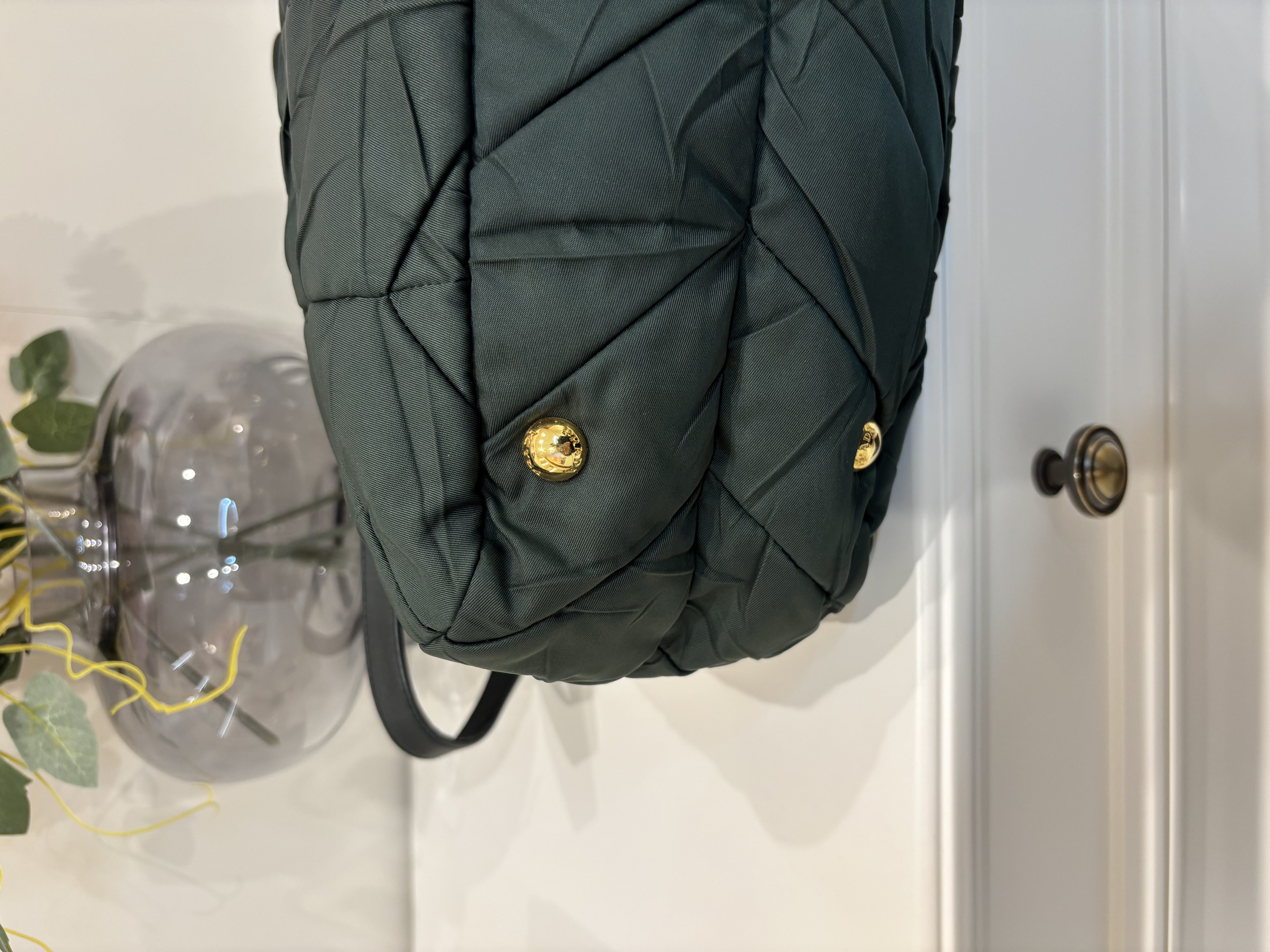 Prada nylon 2way bag 100%Authentic, 95%new ✅strap 