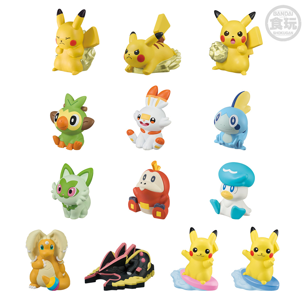 (預訂訂金 $100) (總價 $300) Bandai 精靈寶可夢 Kids 30週年特別版公仔 第4彈 食玩 (原盒21個) (行版) Pokemon Kids 30th Anniversary Special Vol.4 