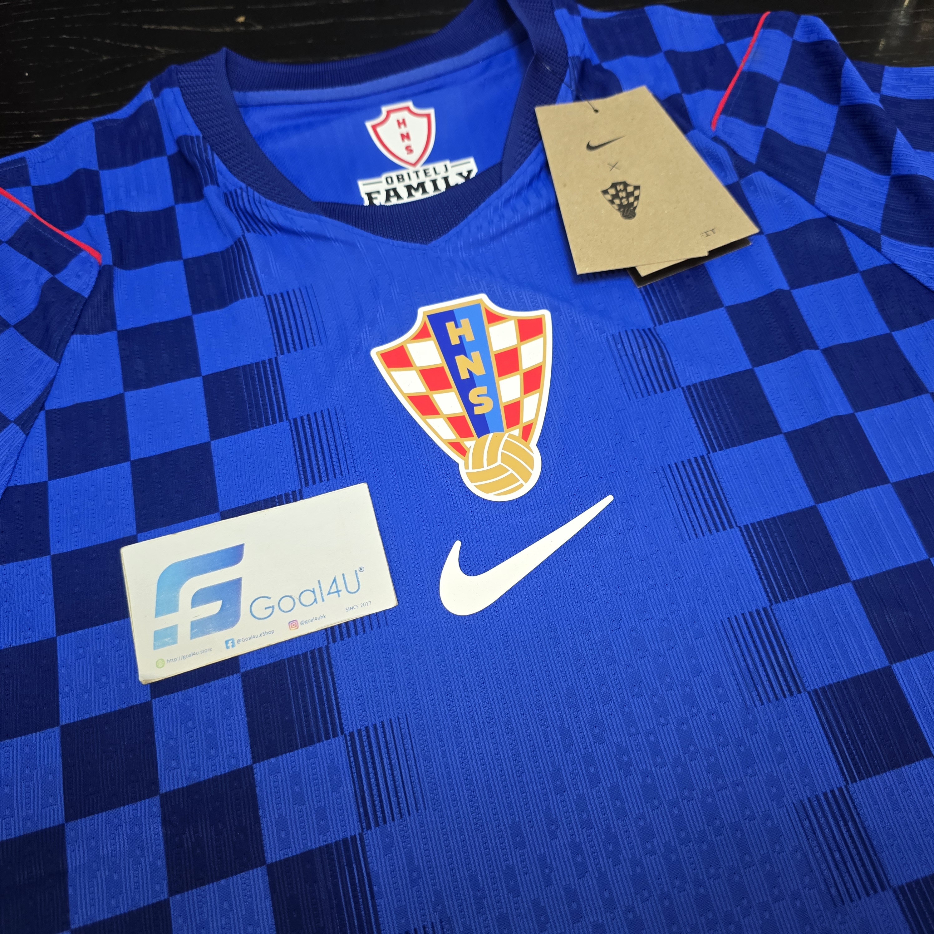 Nike Croatia 克羅地亞 2026-27 作客球員版球衣 (可加印字章) IO8642