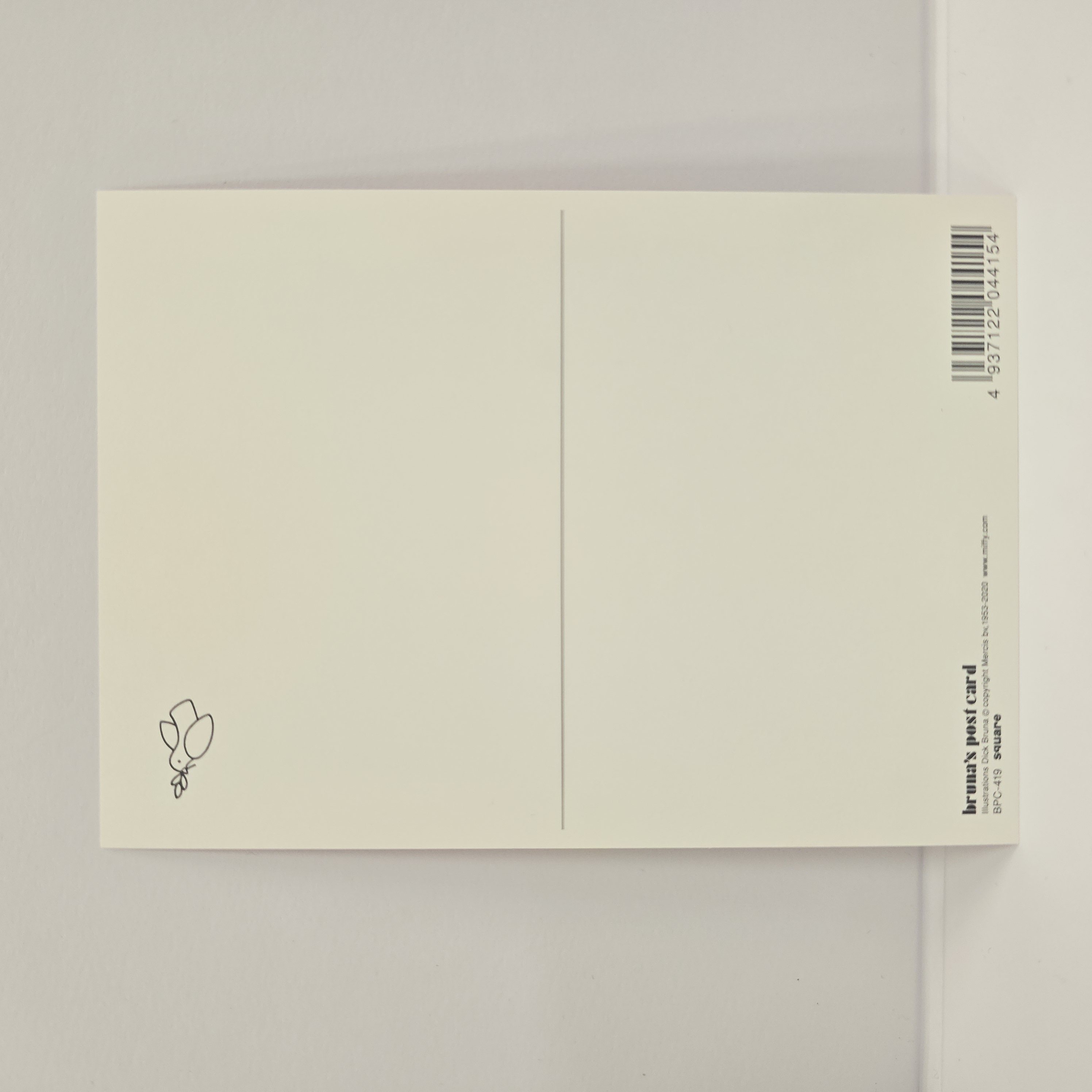 miffy postcard BPC-419