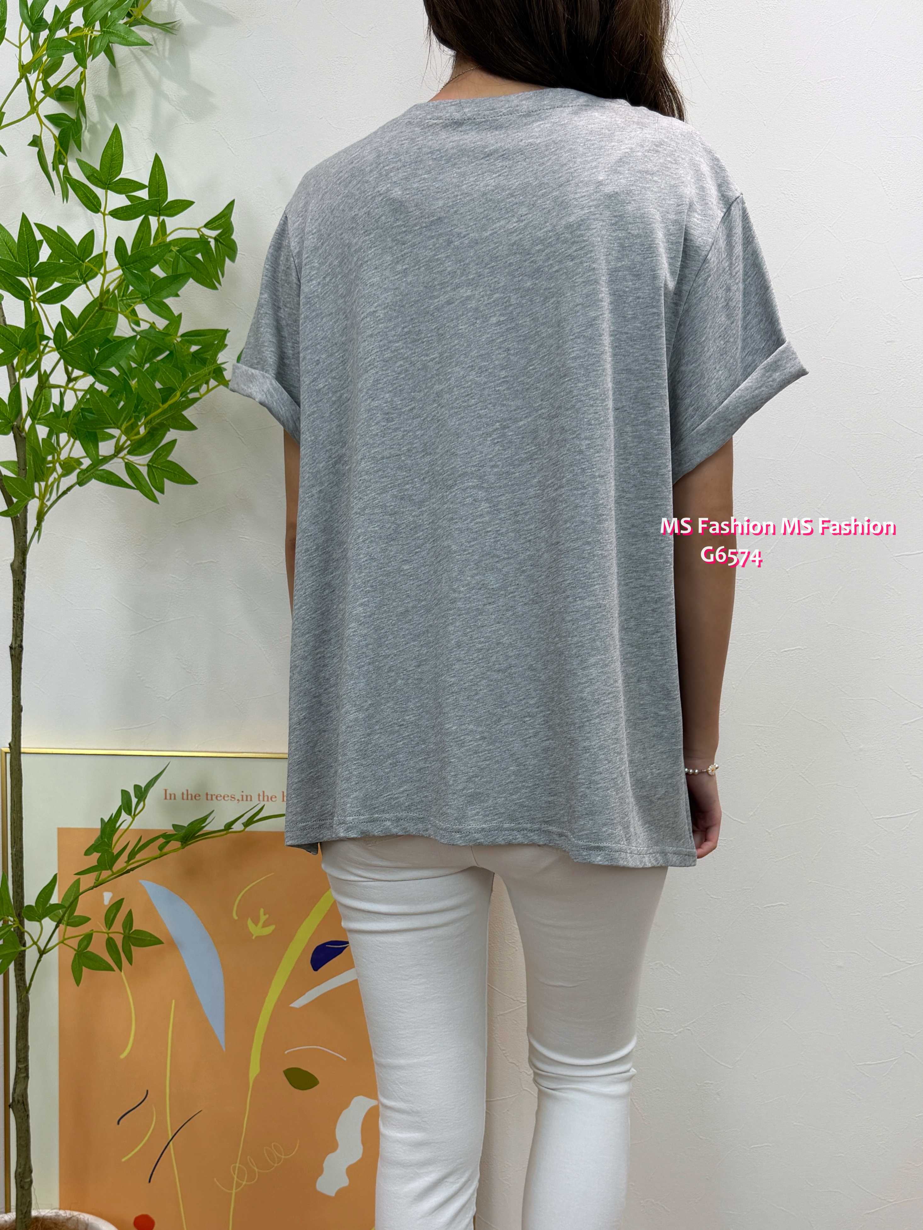 G6574 特色拼布top