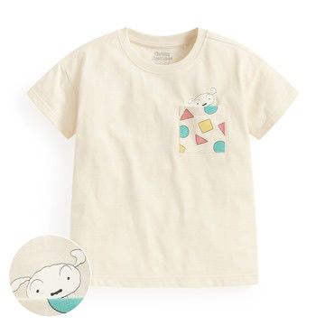 台灣直送-小白口袋款上衣（貨期3月頭）