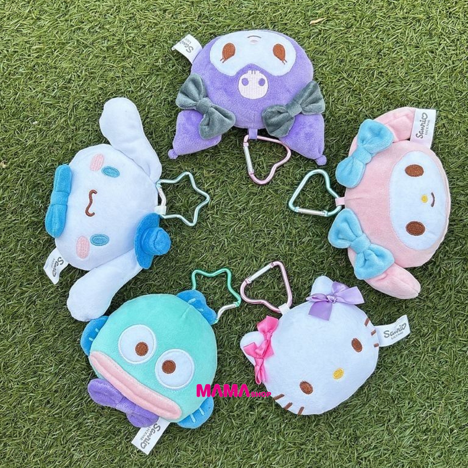 Sanrio 毛公仔鏡連匙扣