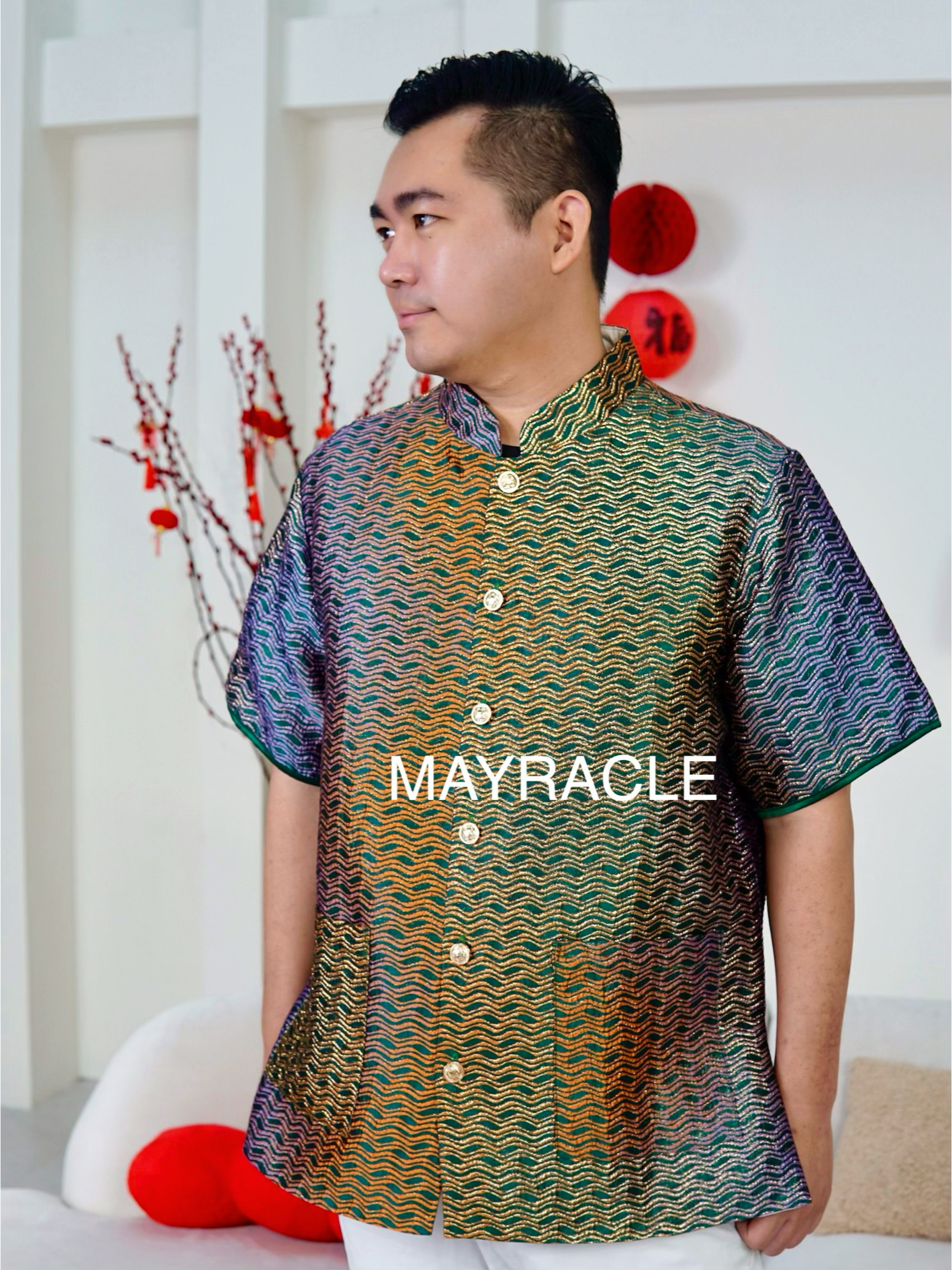 CNY 2027 Oversized Radiance Men Shirt (Pre-order)
