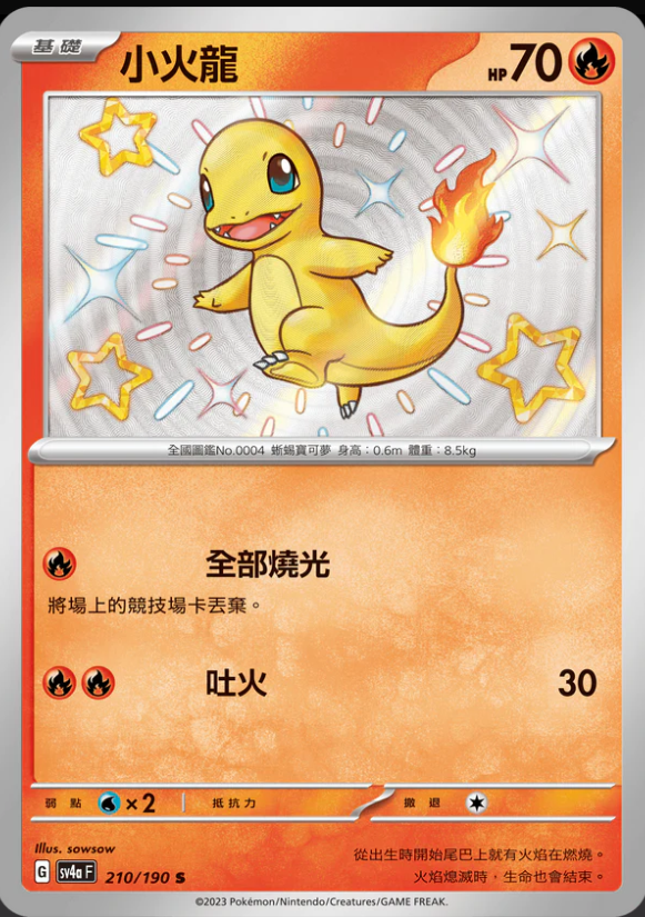 SV4aF 210/190 小火龍 S