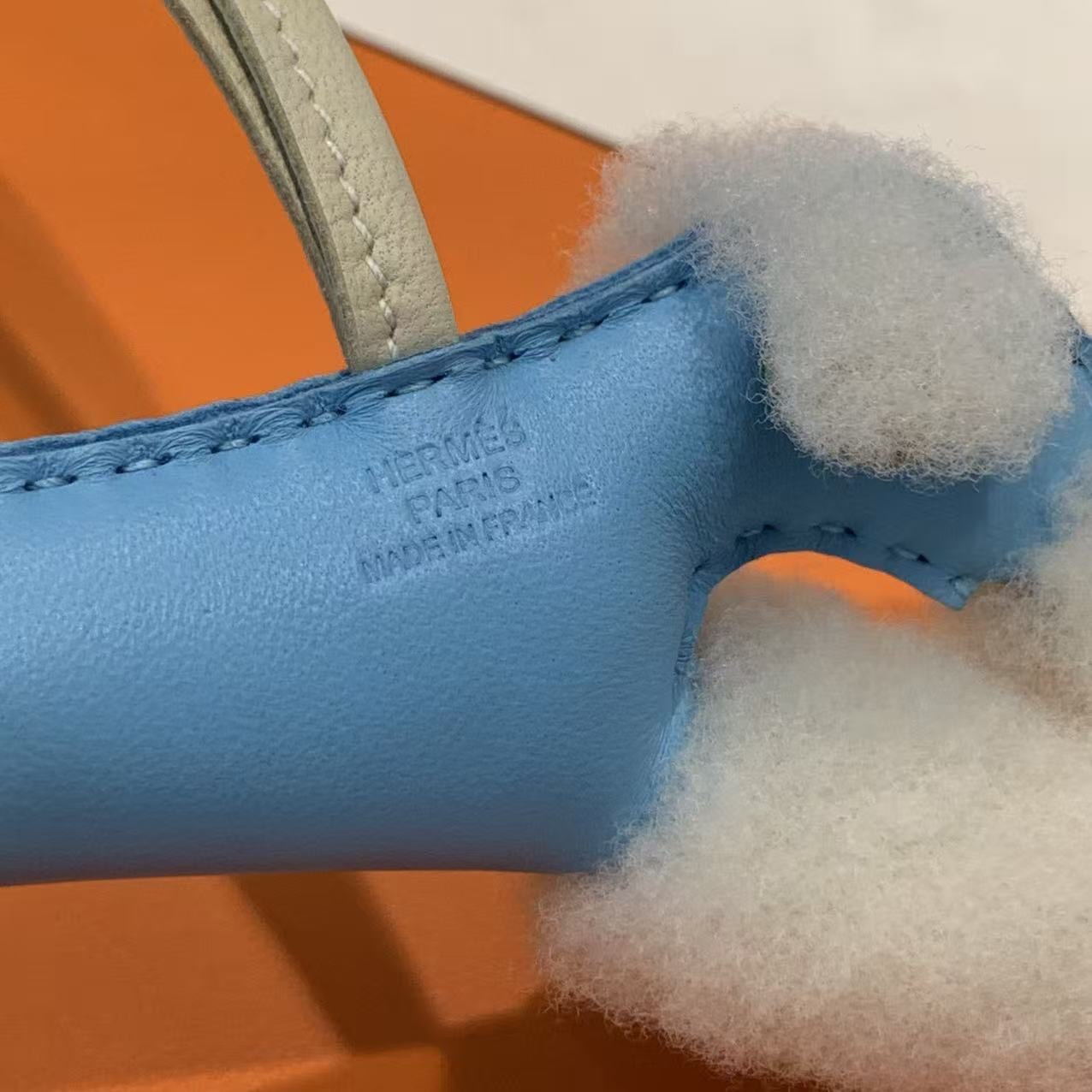 🫧full set有正單 超可愛25年Hermes Budy糖果藍色掛件