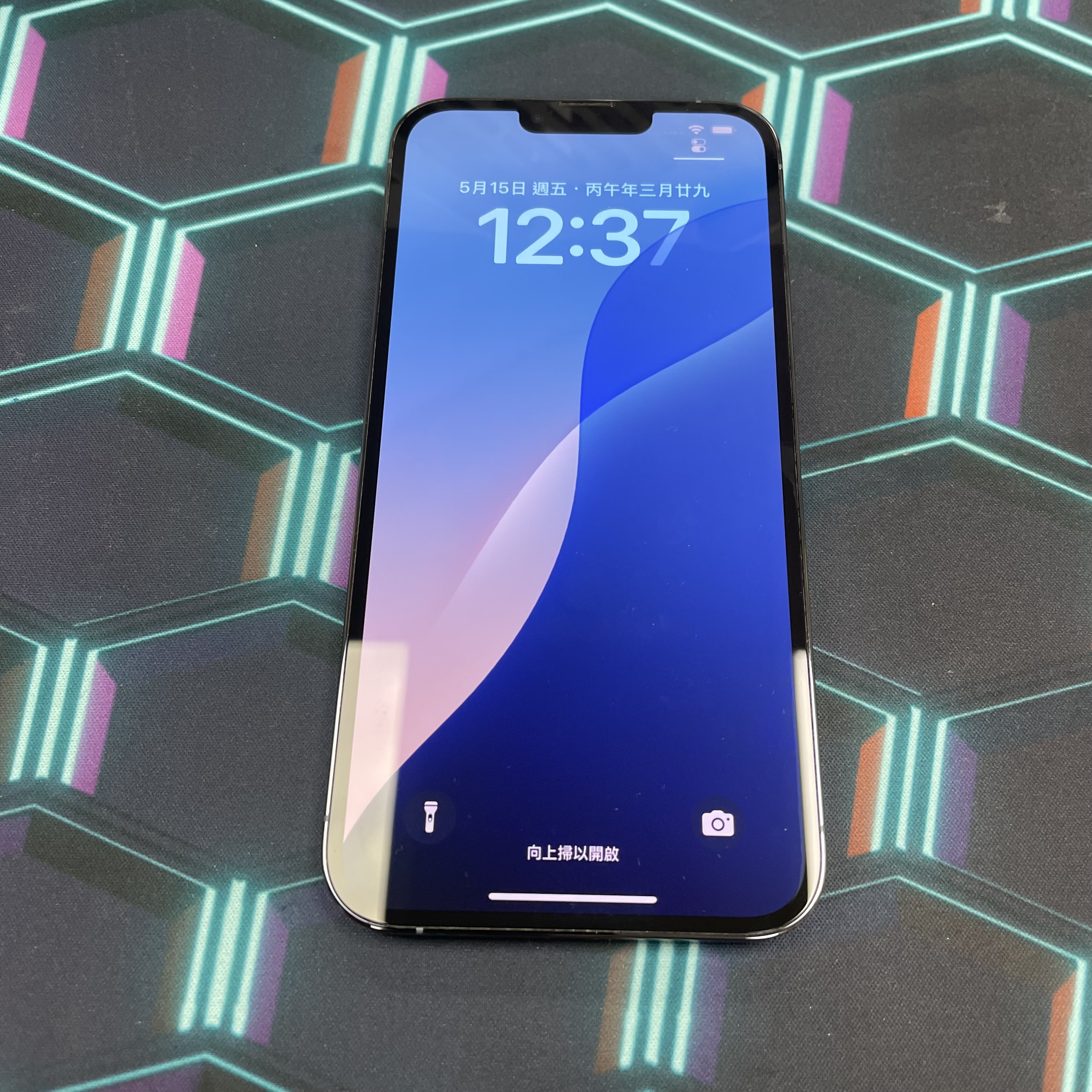 *6537 13 Pro max 完美機 512GB 電80 藍色 blue
