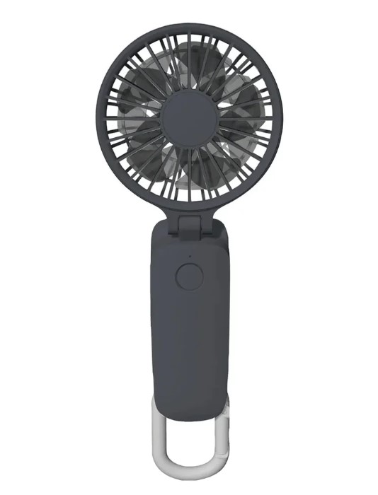 日本Rhythm 第三代掛鉤式雙葉手提風扇