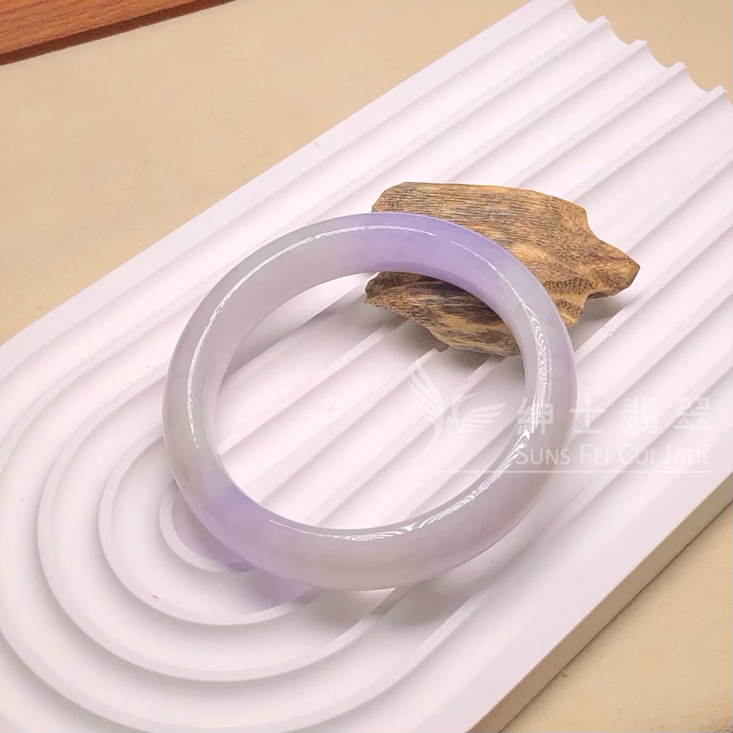 冰藍紫福鐲53.5mm