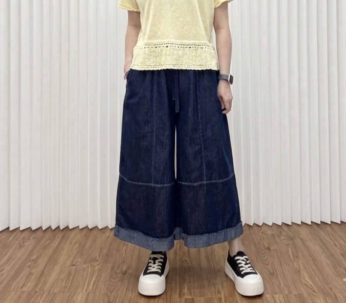 牛仔闊褲 M633 417023269