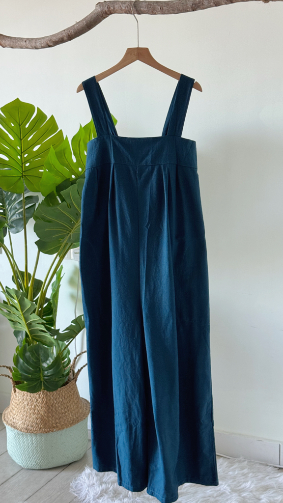 日系简约松弛感连身裤