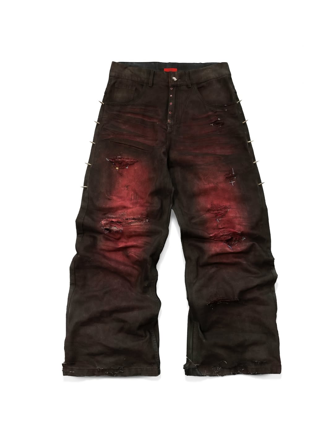 DESTROYED BLOOD SKIN PANTS