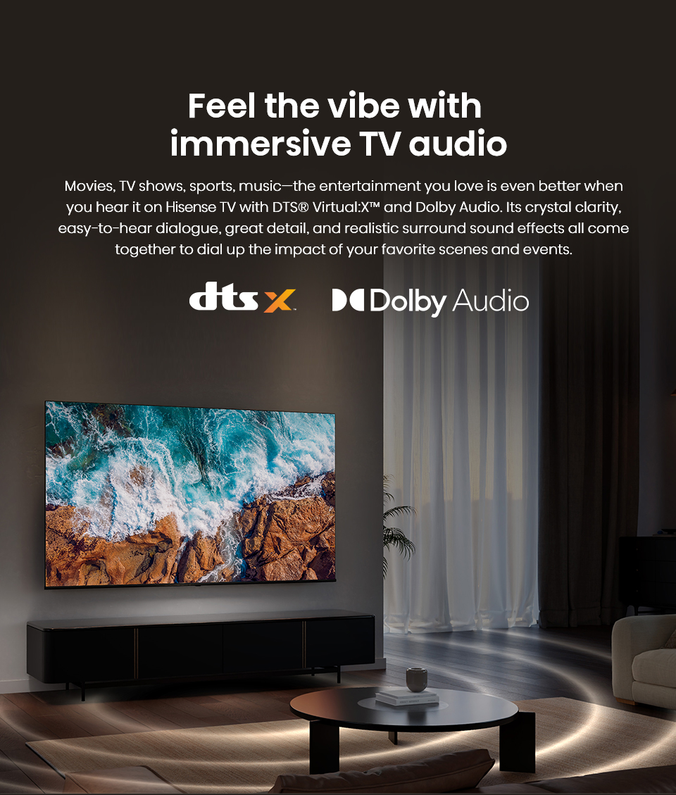 Hisense 75-Inch A6Q Series 4K UHD VIDAA Smart TV (75A6Q)