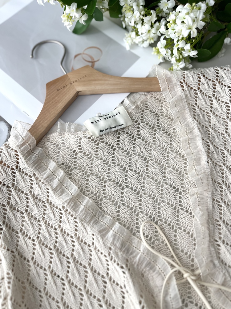 The Lacie Cardigan Set (Ivory)