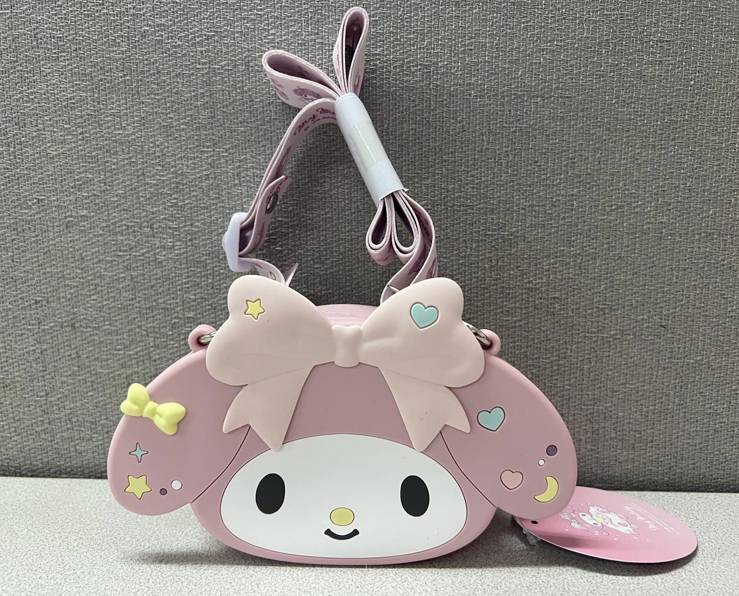 🎌日本限定🎌 Melody 矽膠物料可斜孭 立體造型多用途袋