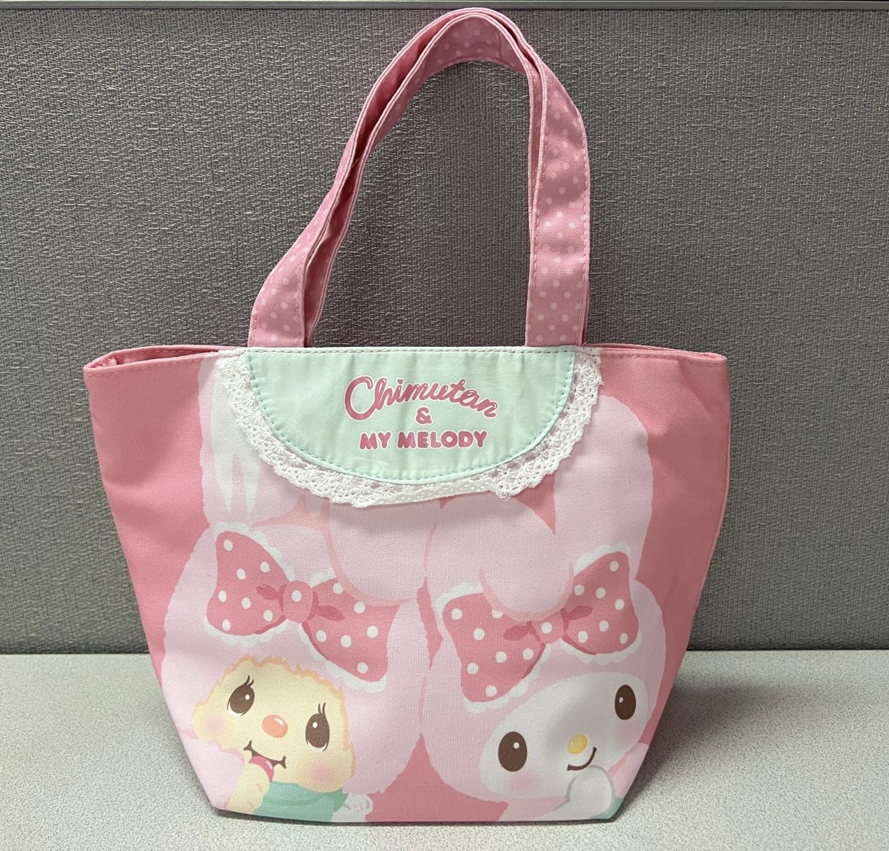 🎌日本直送🎌 Melody x Monchhichi 帆布手挽袋