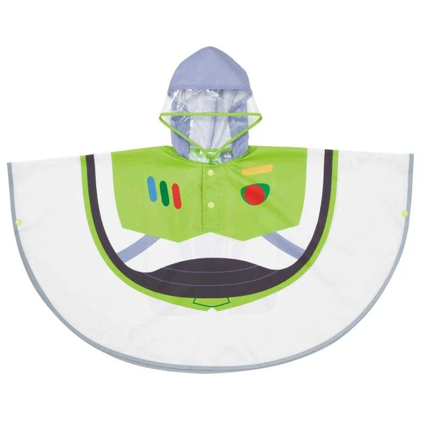 📢開團啦 約3月22日截單一次日本直送~新款迪士尼巴斯光年斗篷雨衣 90cm