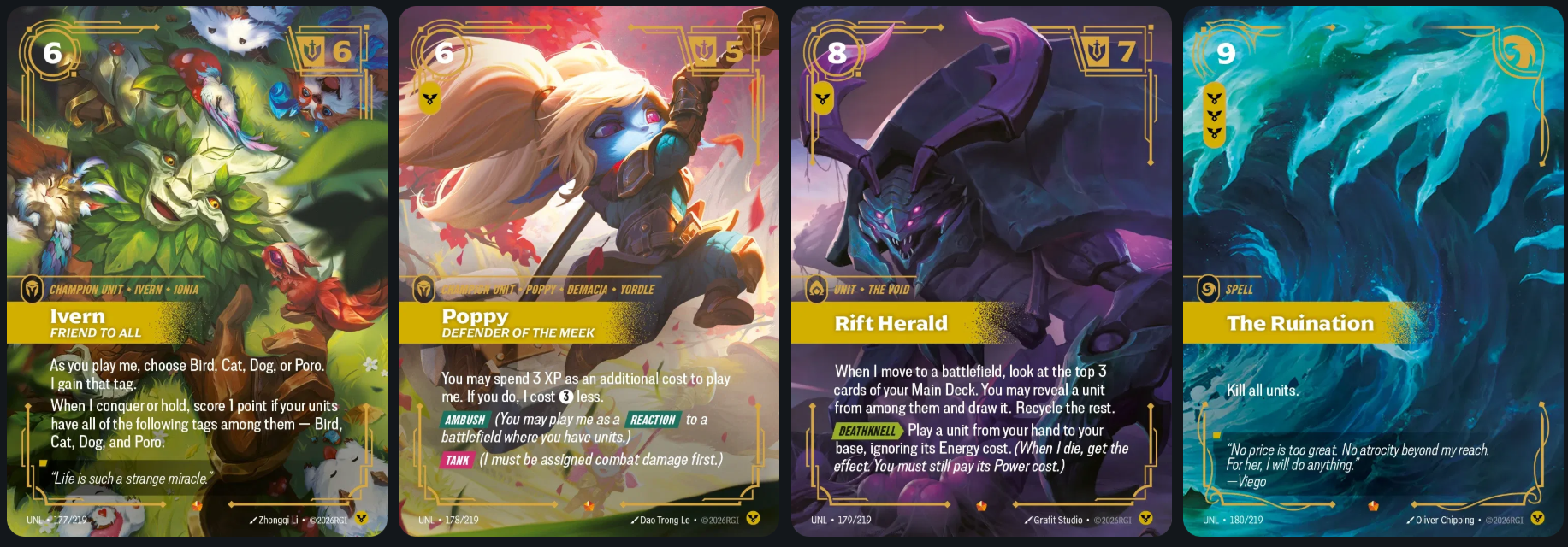Unleashed - Epic - Order Rune (Set 3)