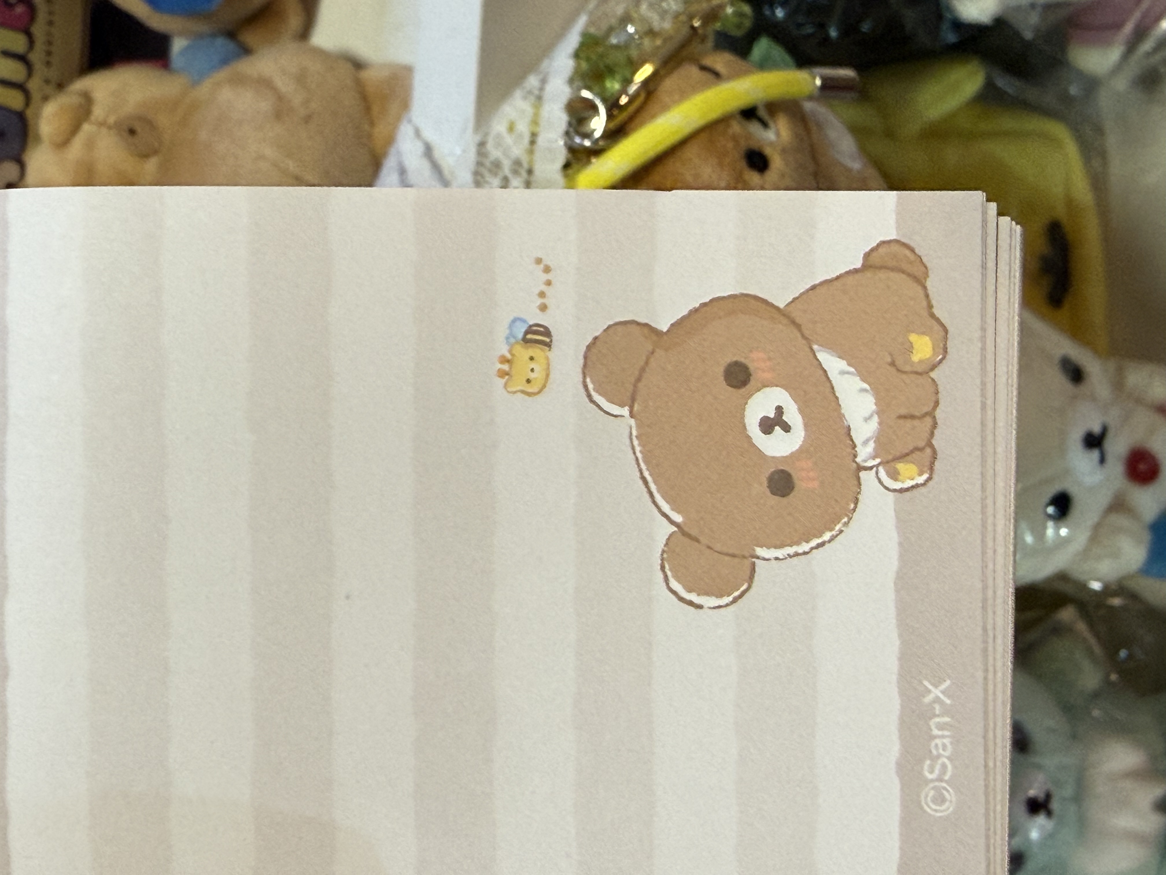 《現貨》全新日本專店限定小熊10週年 小熊memo