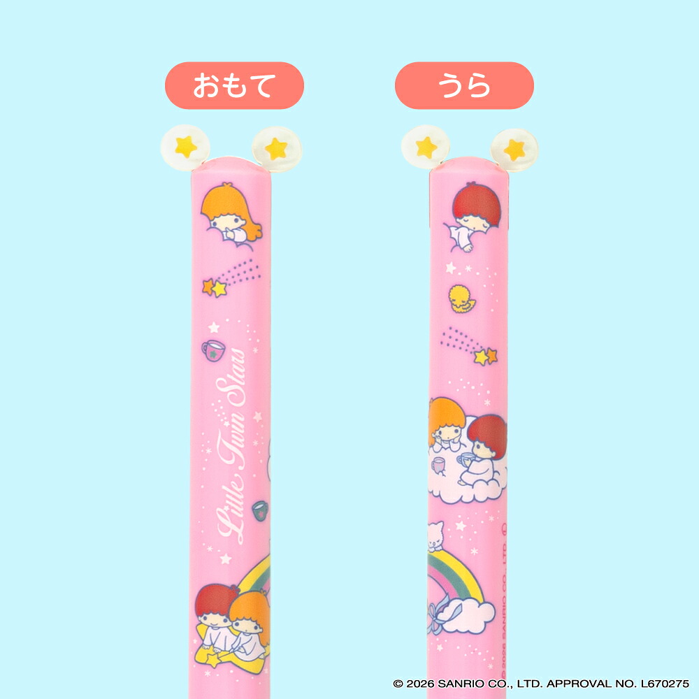 現貨｜Sanrio Little Twin Stars 日本製 mimi 2色 原子筆 (黑紅) 24519501