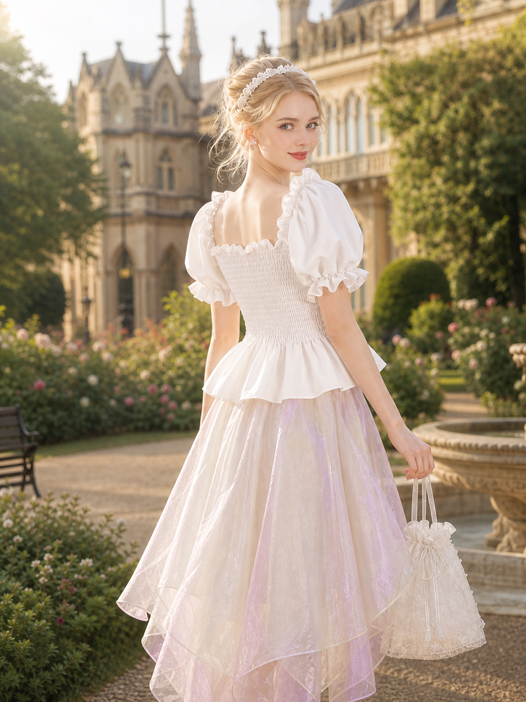 白雪童話告白Princess Victoria Blouse