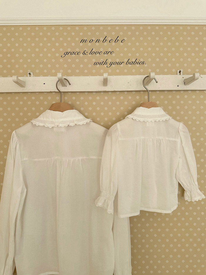 🇰🇷Monbebe blouse adult 親子