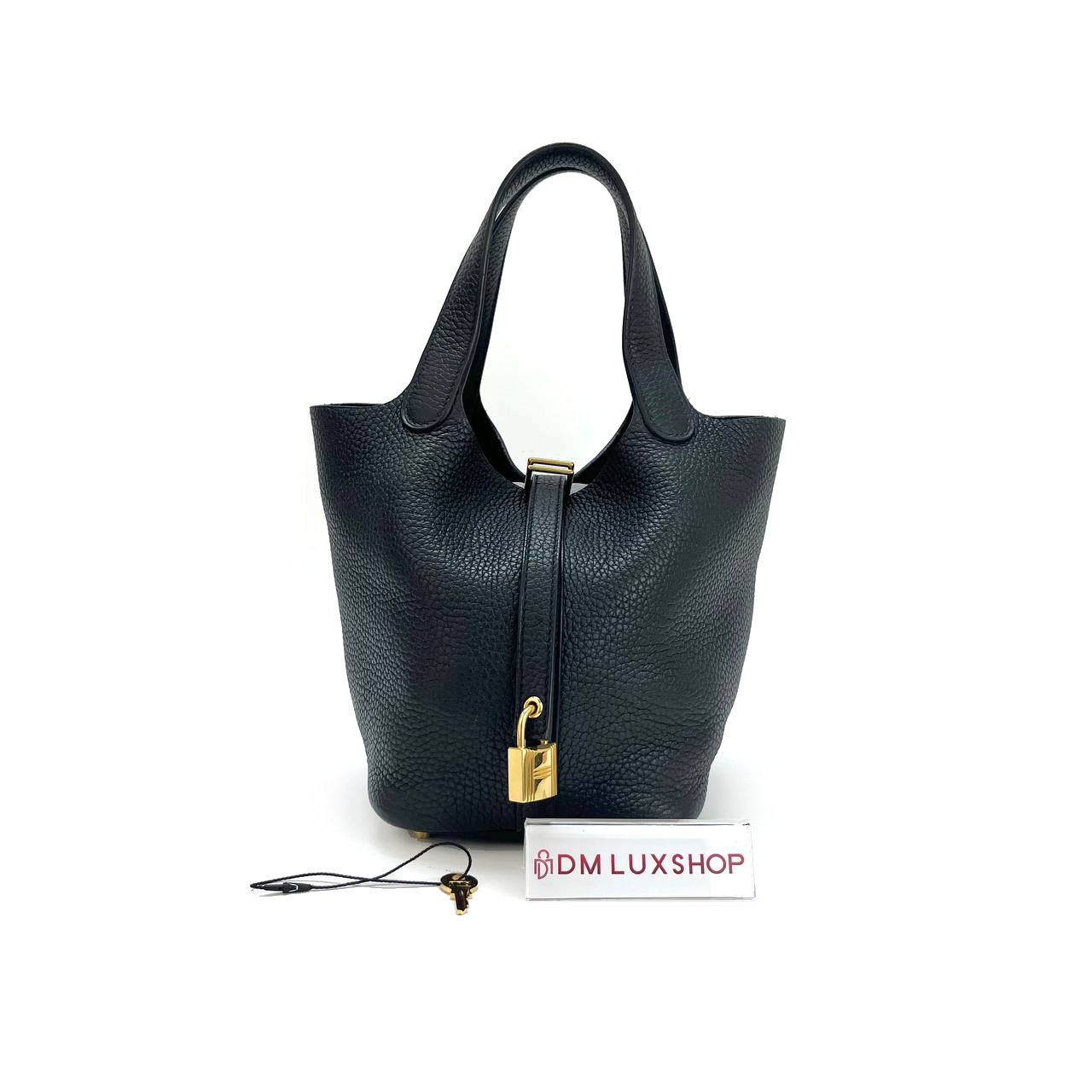 Hermes Picotin 18 Black GHW (Stamp Z, Y 2021)