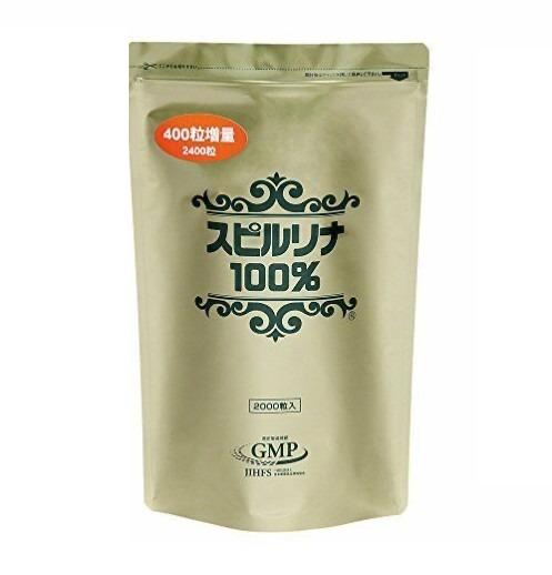  日本螺旋藻 2400粒 (增量裝) 約2個月分量 現貨只有七包現貨