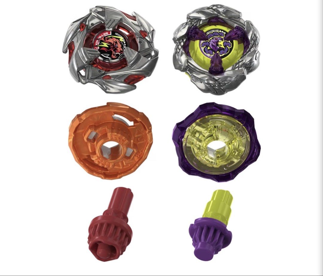 Pre Order 預訂 - (美版) 爆旋陀螺X BEYBLADE X 八岐大蛇 珍珠猛虎 Coil Orochi 6-60LF UX & Pearl Tiger 3-85WB 