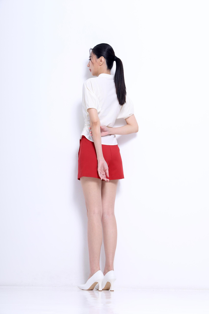 CP1669 Tailored Button Short Pant
