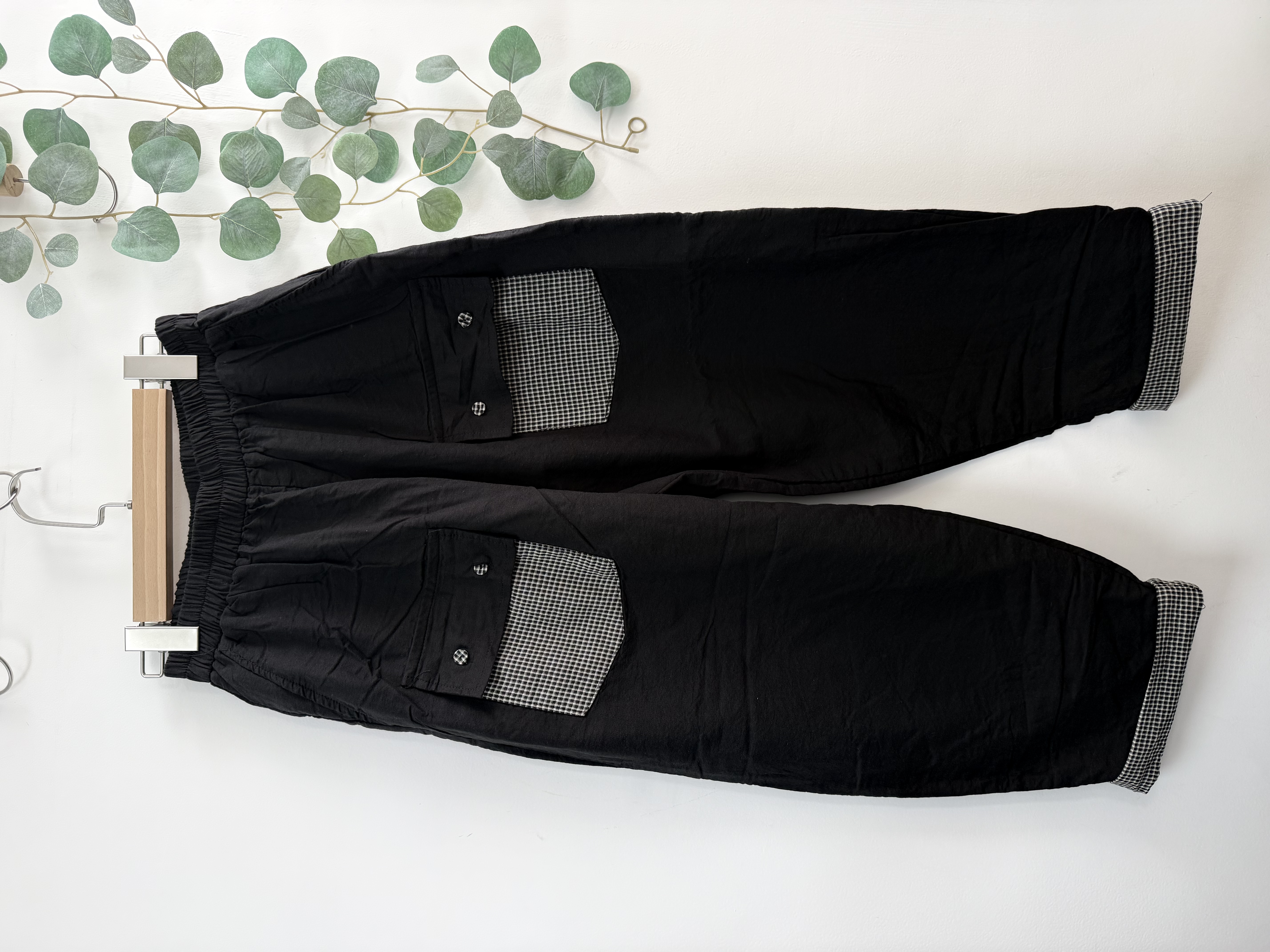 CPH OX 新款格仔袋褲