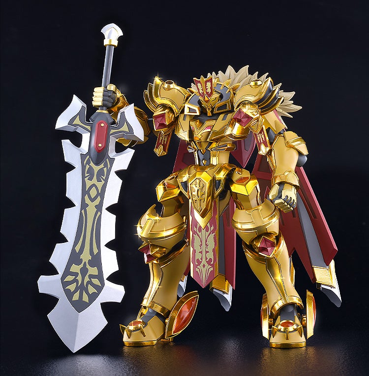 (預訂訂金 $200) (總價 $560) GSC MODEROID 騎士 & 魔法 戈德力歐 ROYAL METALLIC Ver. 模型 (行版) Goldleo