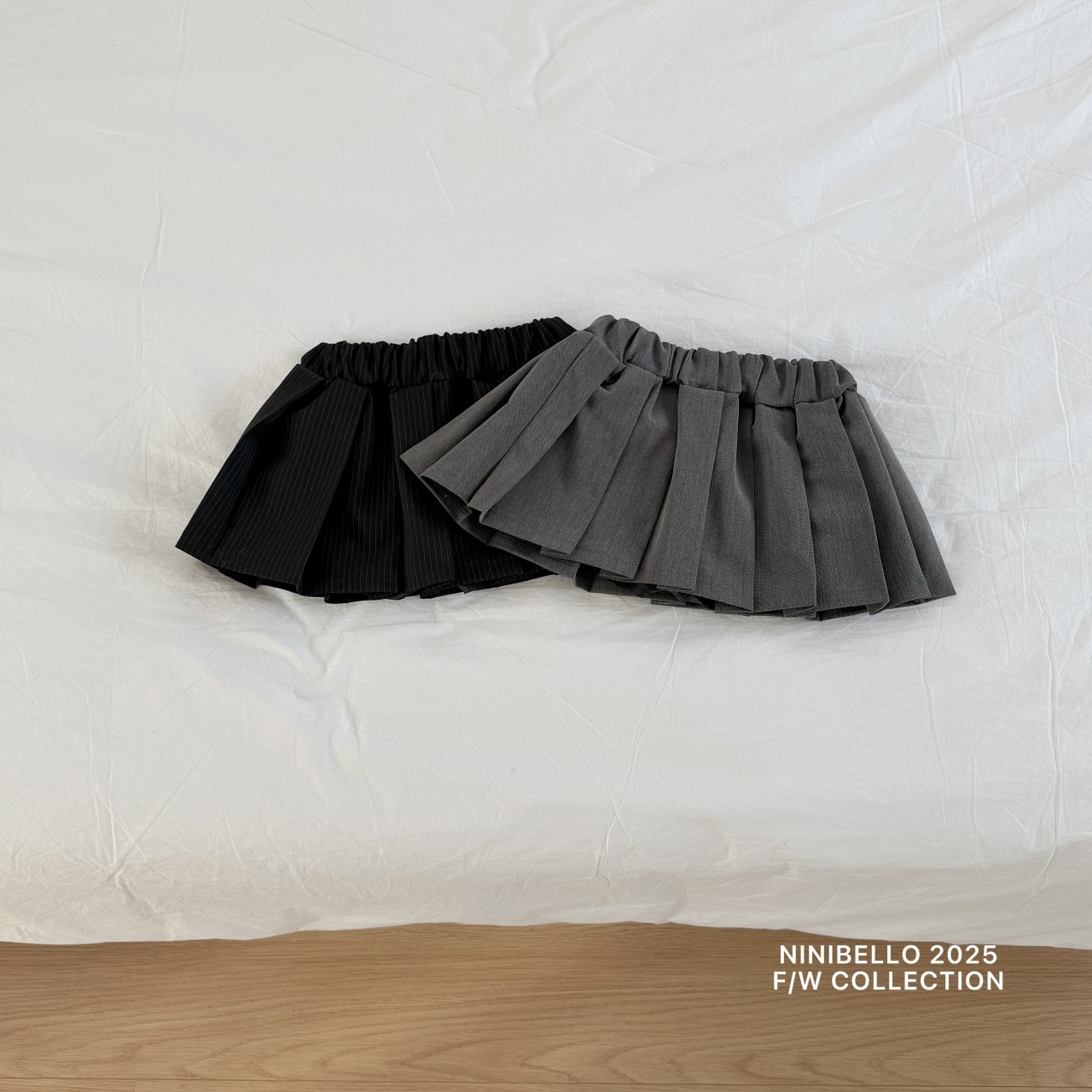 Ninibello | Skirt ( Grey /BlackM100-110)