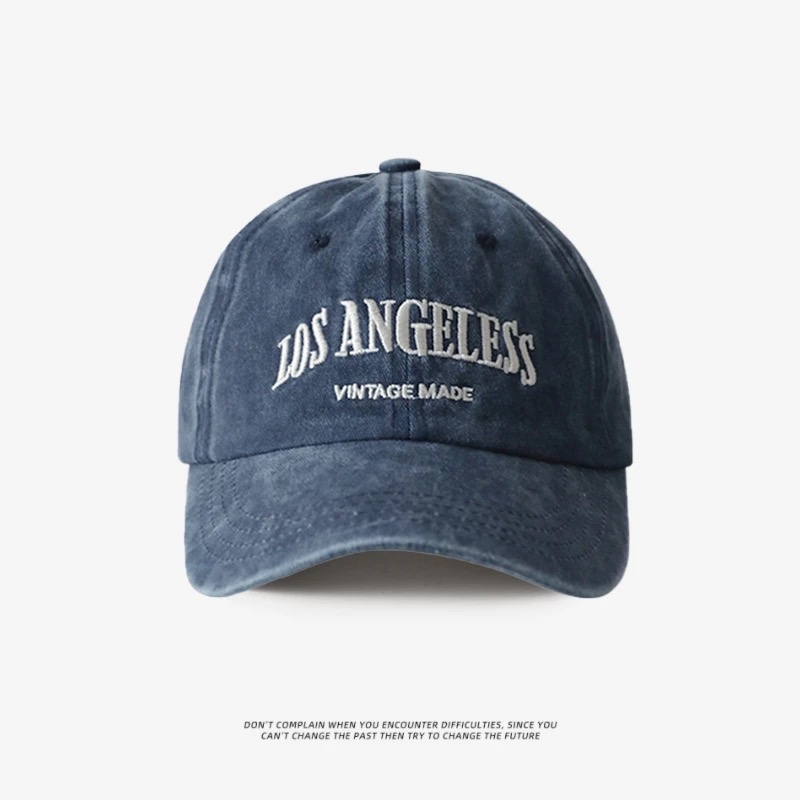 韓系洗水牛仔cap 帽