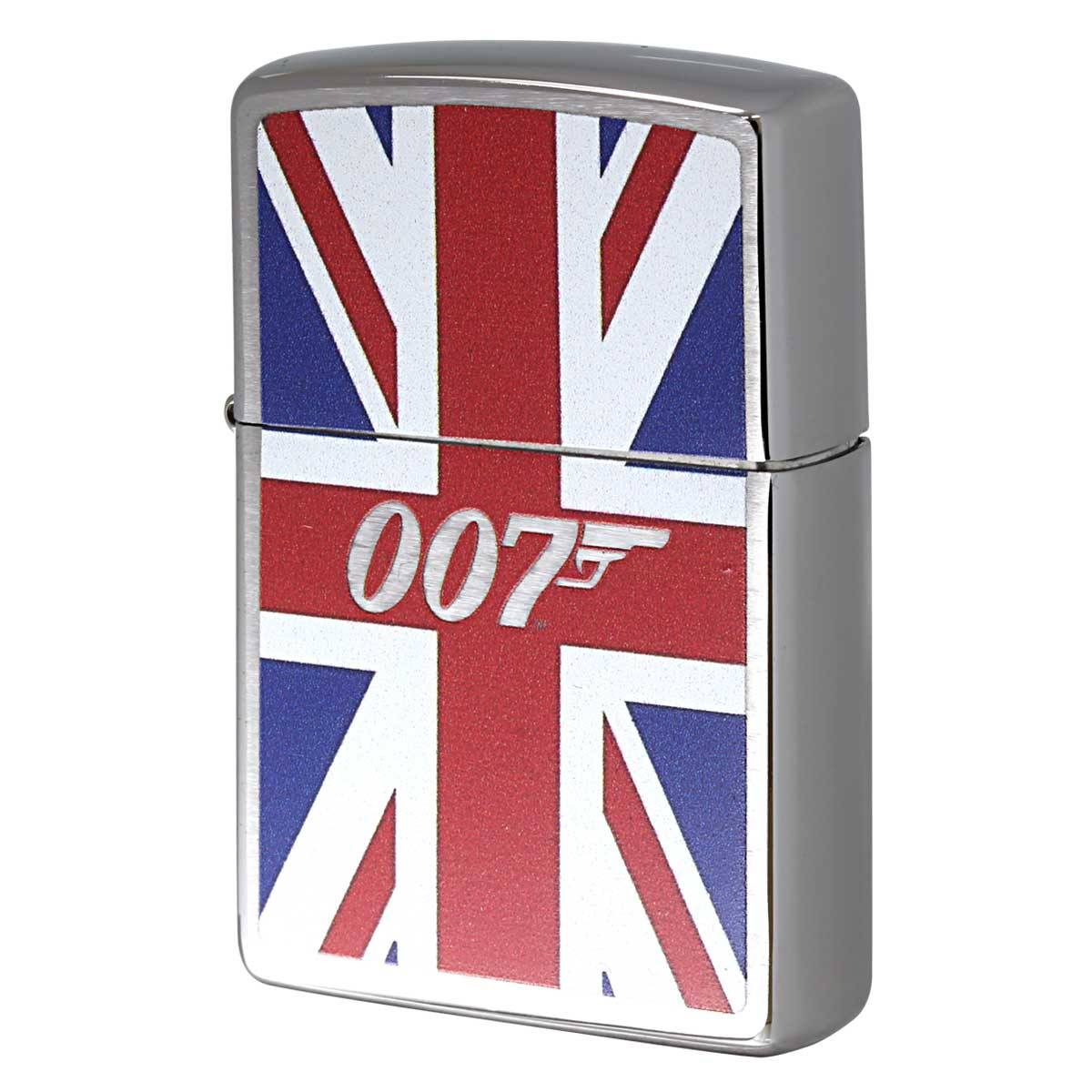Zippo 46801 特工傳承打火機 – 翻舊銅融合英國旗樣 (007 徽章版) Agent Legacy Lighter 007 Emblem Edition