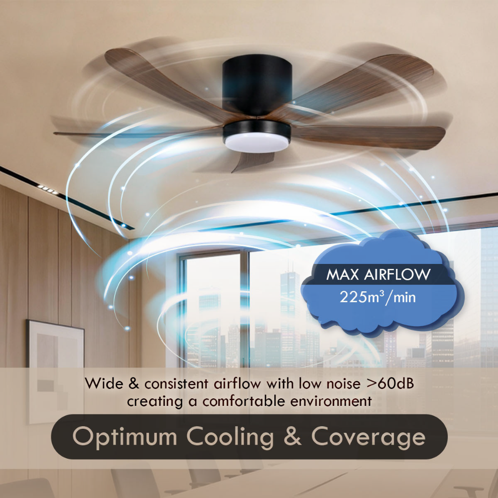 iFan 48/56in DC Motor Ceiling Fan 6 Speed Selection (IF8556) RU