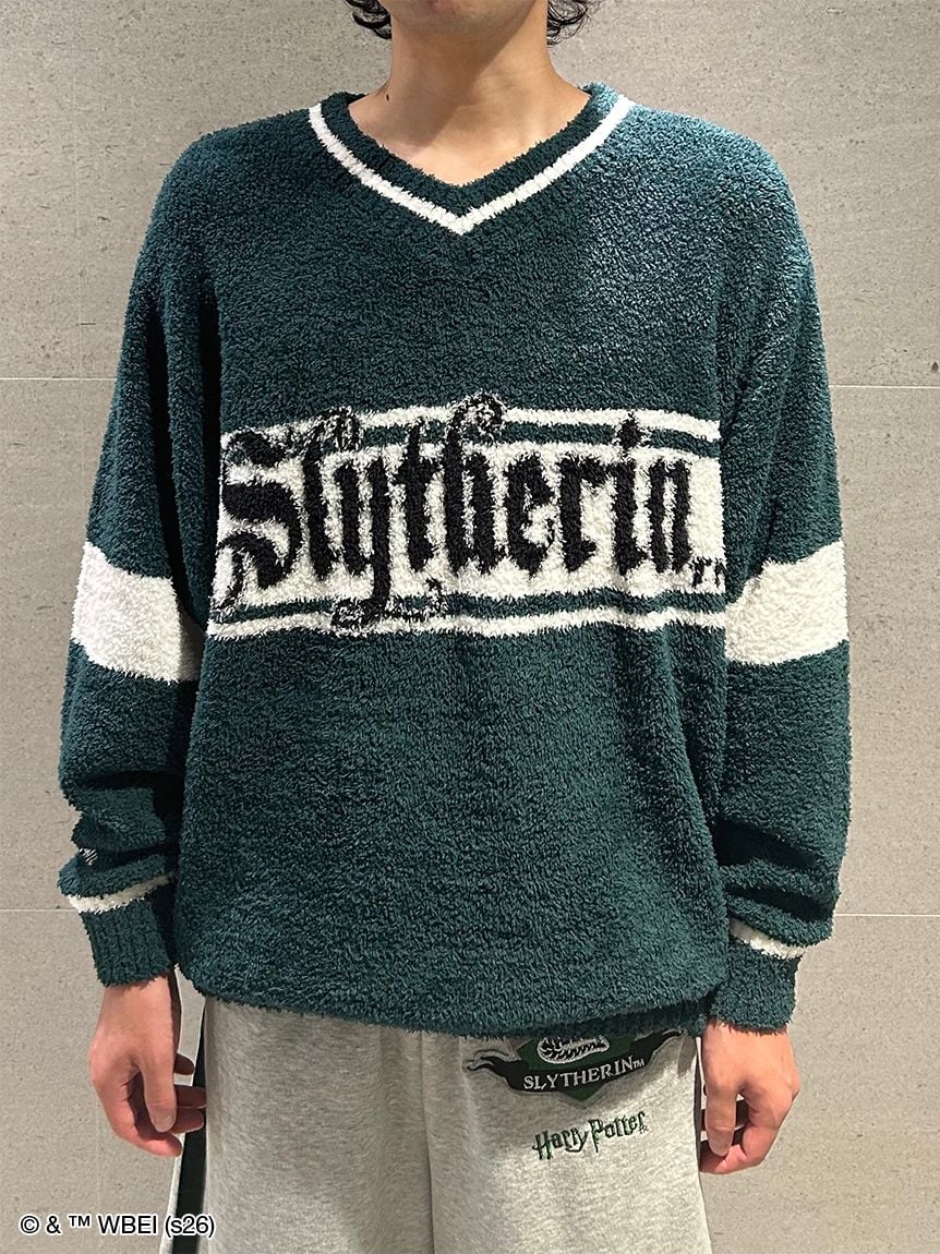 學院V領毛衣 V-neck Design Pullover｜SNIDEL HOME X 哈利波特 聯名 第5彈 (Harry Potter)【預購】 (26196-P）