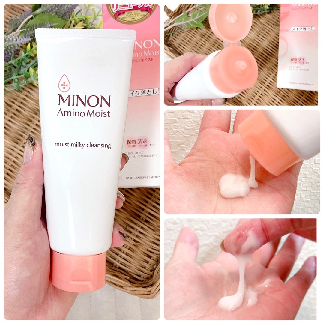 日本 MINON Amino Moist 蜜濃氨基酸保濕輕柔卸妝潔面乳 100g