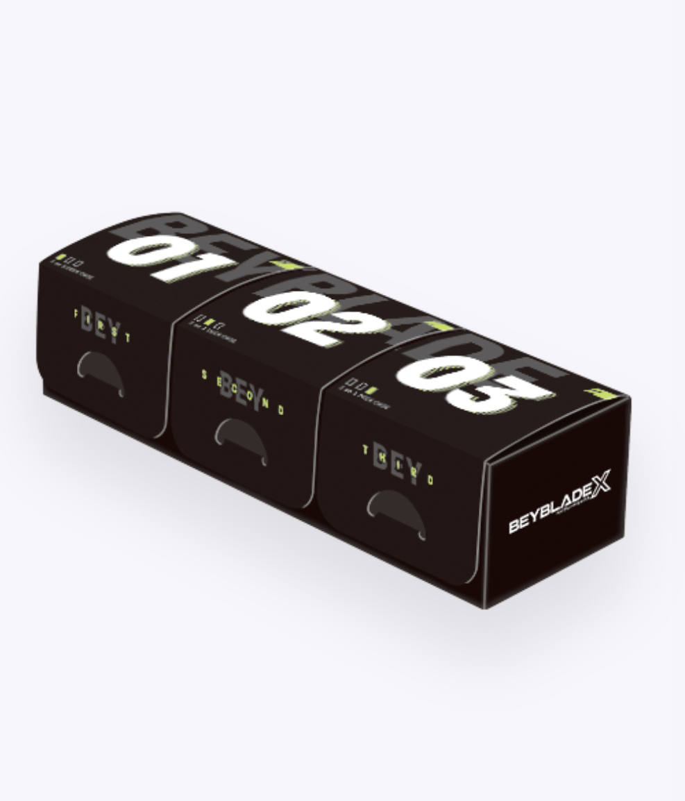 現貨｜Takara Tomy Beyblade X 爆旋陀螺X BX-57 3-on-3 Deck Case 盒子 對戰陀螺盒